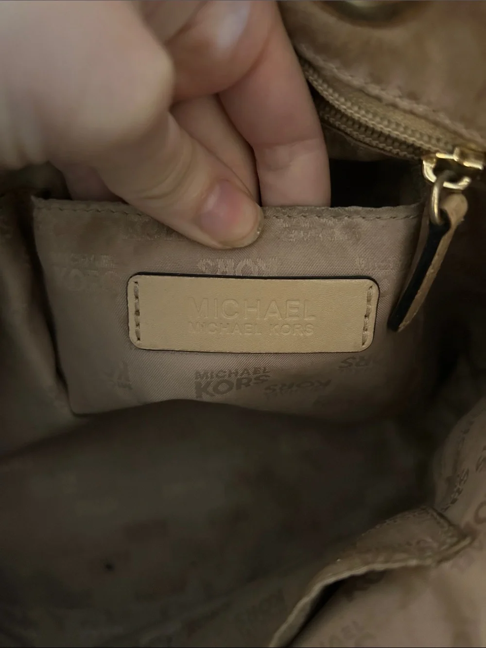 Michael Kors classic pebbled